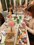 painting workshop with cheese and wine tuesday 18th June
