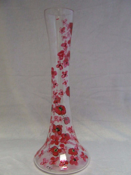 commerative poppy vase
