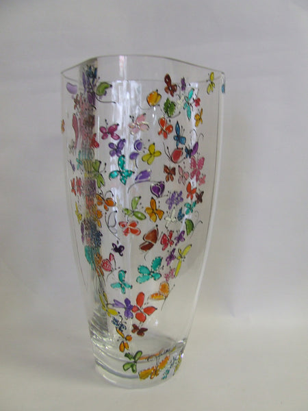 butterfly vase
