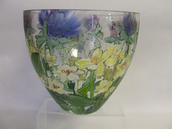 Primrose and Thistle vase